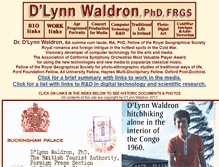 Tablet Screenshot of dlwaldron.com